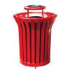 32 Gallon Waste Receptacle with Ash Bonnet Lid 32 Gallon Waste Receptacle with Ash Bonnet Lid